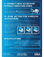 Preview for 4 page of ERA ADDMORE WS280 Installation Manual