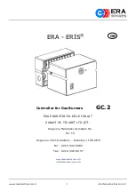 ERA ERIS GC.2 Manual preview