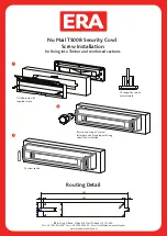 Preview for 2 page of ERA Nu Mail Shield TS008 Fitting Instructions & Routing Detail