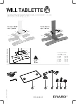 ERARD WILL 039080 Manual preview