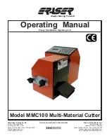 Eraser MMC100 Operating Manual preview