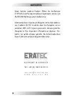 Preview for 10 page of Eratec AZ-450 Manual