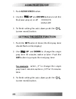 Preview for 24 page of Eratec AZ-450 Manual