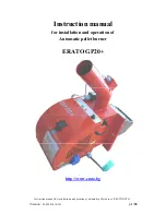 Erato GP20+ Instruction Manual preview