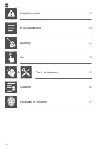 Preview for 2 page of Erbauer 3663602467588 Original Instructions Manual