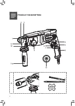 Предварительный просмотр 4 страницы Erbauer 3663602784357 Original Instructions Manual