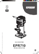 Erbauer 3663602796282 Original Instructions Manual preview