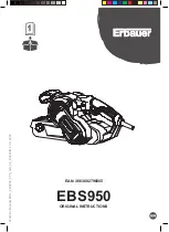 Предварительный просмотр 1 страницы Erbauer 3663602796565 Original Instructions Manual