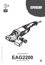 Предварительный просмотр 1 страницы Erbauer EAG2200 Original Instructions Manual