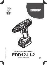 Предварительный просмотр 1 страницы Erbauer EDD12-Li-2 Original Instructions Manual