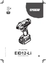 Предварительный просмотр 16 страницы Erbauer EDD12-Li-2 Original Instructions Manual