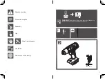 Предварительный просмотр 2 страницы Erbauer EDD18-Li-2 Original Instructions Manual