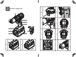 Предварительный просмотр 3 страницы Erbauer EDD18-Li-2 Original Instructions Manual