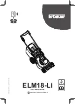 Preview for 1 page of Erbauer ELM18-Li Original Instructions Manual