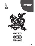 Preview for 1 page of Erbauer EMIS216S Original Instructions Manual