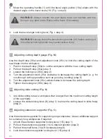 Preview for 26 page of Erbauer EMIS216S Original Instructions Manual