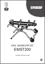 Предварительный просмотр 1 страницы Erbauer EMST200 Original Instructions Manual