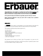 Предварительный просмотр 4 страницы Erbauer ERA563DRL Original Instructions Manual