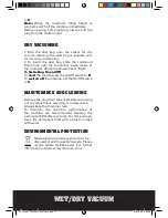 Preview for 11 page of Erbauer ERB062VAC Manual