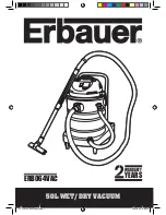 Preview for 1 page of Erbauer ERB064VAC User Manual