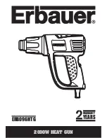 Preview for 1 page of Erbauer ERB096HTG Operating Instructions Manual