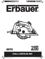 Preview for 1 page of Erbauer ERB1721A Manual