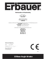 Предварительный просмотр 17 страницы Erbauer ERB2002 Manual