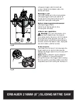 Preview for 22 page of Erbauer ERB2151SE User Manual