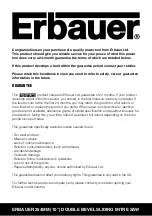 Preview for 3 page of Erbauer ERB234MSW Original Instructions Manual