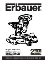 Предварительный просмотр 1 страницы Erbauer ERB239MSW Original Instructions Manual