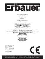 Предварительный просмотр 37 страницы Erbauer ERB239MSW Original Instructions Manual