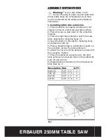 Preview for 14 page of Erbauer ERB2504SE User Manual