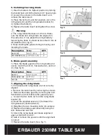 Preview for 17 page of Erbauer ERB2504SE User Manual