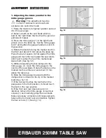 Preview for 19 page of Erbauer ERB2504SE User Manual