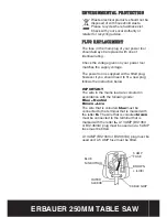 Preview for 28 page of Erbauer ERB2504SE User Manual