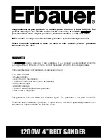 Предварительный просмотр 3 страницы Erbauer ERB378SDR Original Instructions Manual