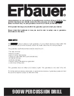 Предварительный просмотр 3 страницы Erbauer ERB385DRL Original Instructions Manual