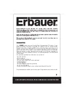 Предварительный просмотр 3 страницы Erbauer ERB400SWP User Manual