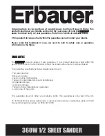 Предварительный просмотр 3 страницы Erbauer ERB401SDR Original Instructions Manual