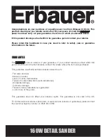 Preview for 3 page of Erbauer ERB415SDR Original Instructions Manual