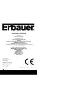 Предварительный просмотр 7 страницы Erbauer ERB422PMP Manual