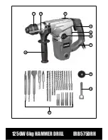 Предварительный просмотр 11 страницы Erbauer ERB575DRH Original Instructions Manual