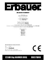 Предварительный просмотр 19 страницы Erbauer ERB575DRH Original Instructions Manual