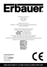 Предварительный просмотр 37 страницы Erbauer ERB610MSW Original Instructions Manual