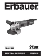 Erbauer ERB612GRD Manual preview