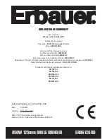 Preview for 25 page of Erbauer ERB612GRD Manual