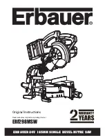 Erbauer ERF298MSW Original Instructions Manual preview