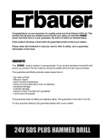 Предварительный просмотр 3 страницы Erbauer ERF437SDS Original Instructions Manual