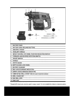 Предварительный просмотр 12 страницы Erbauer ERF437SDS Original Instructions Manual