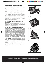 Предварительный просмотр 9 страницы Erbauer ERI067RSP Instruction Manual